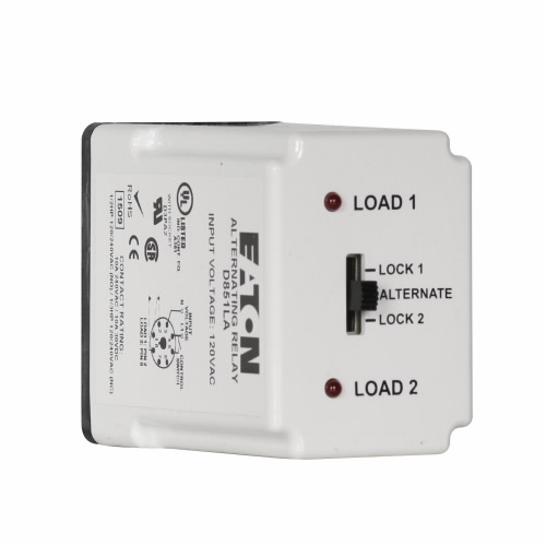 Product image for ETN D852NA Alternating Relay DPDT 1