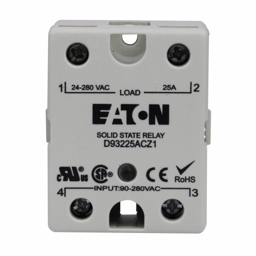 Product image for ETN D93225ACZ1 SSR-HOCKPUCK 25A 24-