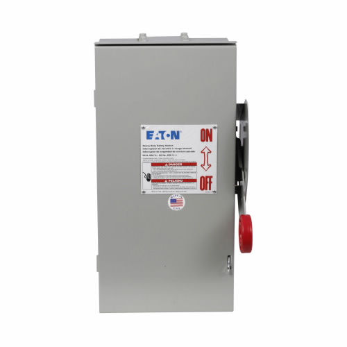 Product image for ETN DH262NRK 60A/2P HD FSBL Sfty Sw