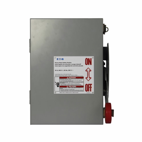 Product image for ETN DH262UDK 60A/2P HD NF Sfty Sw 6