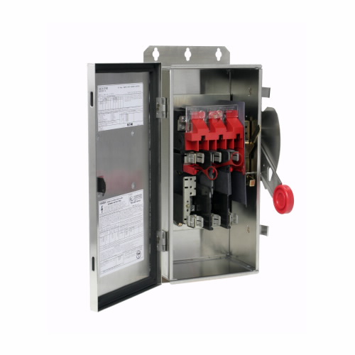 Product image for ETN DH362FWK 60A/3P HD Fusible Sfty