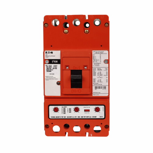 Product image for ETN E2KM3400MJA02D09 E2KM 3P 400A M