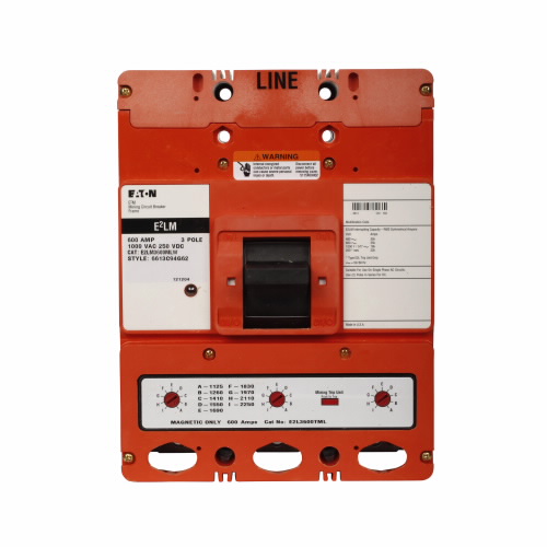 Product image for ETN E2LM3600MNWU66 E2LM 3P 600A 100
