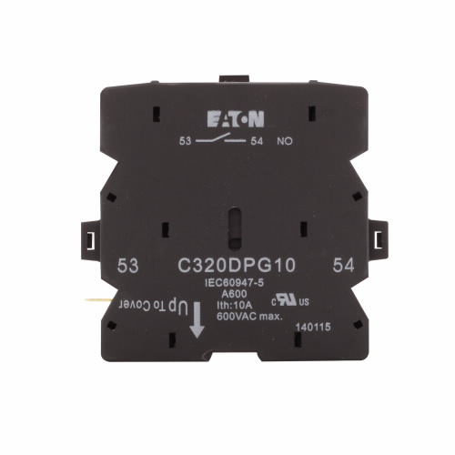 Product image for ETN F1C320DPG11 1NO-NC AUX CONT FOR