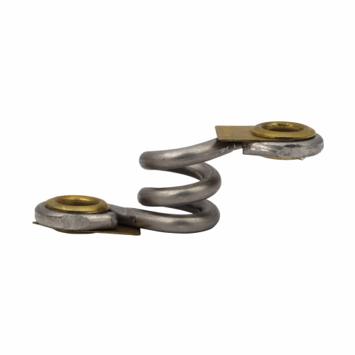 Product image for Crouse-Hinds H1040 4" Threaded Insulated Throat Bushing, Rigid/IMC, 150°C Rated, Malleable Iron