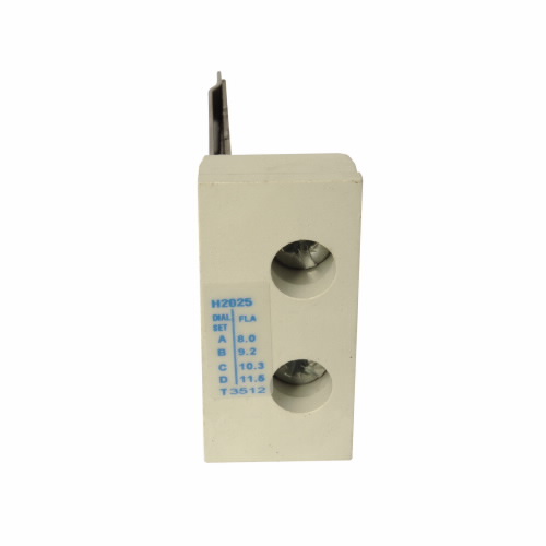 Product image for Cutler-Hammer H2025-3 8 to 11.5 Amp Class 20 Standard Trip Overload Relay Heater Pack