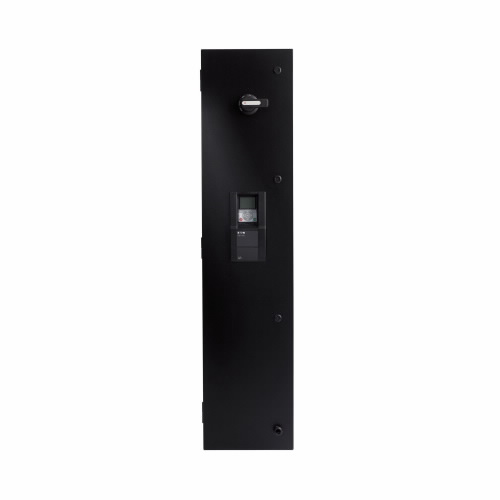 Product image for Cutler-Hammer HMX34AG14021-N H-Max Drive, 100 hp, 140A, 380-480V, Open NEMA Type 1 IP21, No brake chopper, Software A, Three-phase, Graphical panel keypad, EMC C2 input, Frame size 8