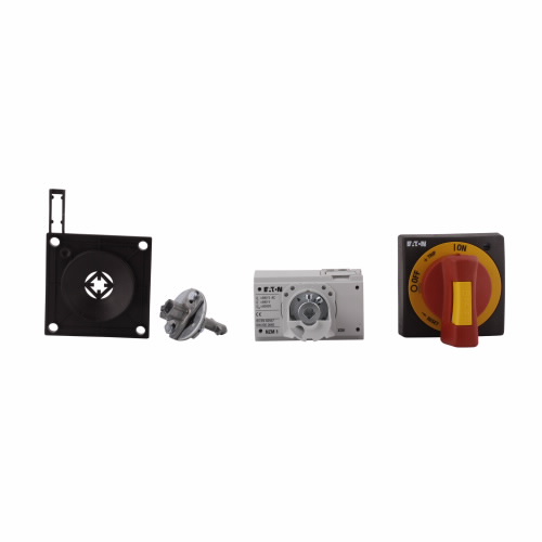 Product image for Cutler-Hammer NZM1-XTVDVR molded case circuit breaker accessory handle mechanism, Door coupling rotary handle, Suitable for switch-disconnector, emergency stop, power circuit breaker, lockable: double,