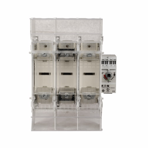 Product image for Cutler-Hammer R9M3400FJ rotary disconnect switch, 400 A, Class J fuses, Three-pole, Switch body, R9 Series, 600 V, M frame