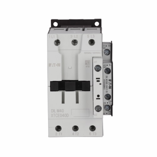 Product image for ETN XTCE040DS1T CONTACTOR 3P FVNR 4