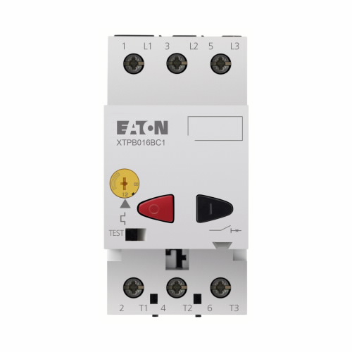 Product image for Cutler-Hammer XTPB016BC1 IEC motor control UL 489 Industrial Miniature Circuit Breakers - Supplementary Protector, 20A, 5-10X /n trip, Two-pole, Standard terminals