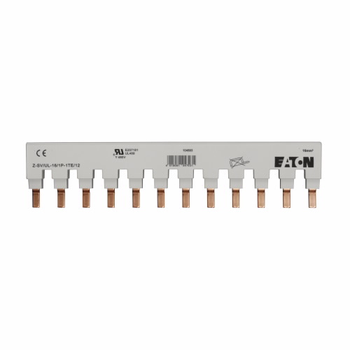 Product image for Cutler-Hammer Z-SV/UL-16/2P-2TE/6 UL 489 Miniature Circuit Breaker Accessory - Terminal Type Phase Bus Bar