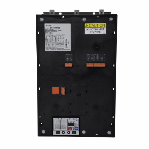 Product image for Cutler-Hammer S611B125N3S S611 Soft Starter, Frame B, 125A, 100 hp, 480V, 62.5-125 FLA, 108-132V operating, #22-12 AWG, 1 conductor, Vertical mounting, 2 Slots, Soft starter, FDC circuit breaker, Class RK5/K5