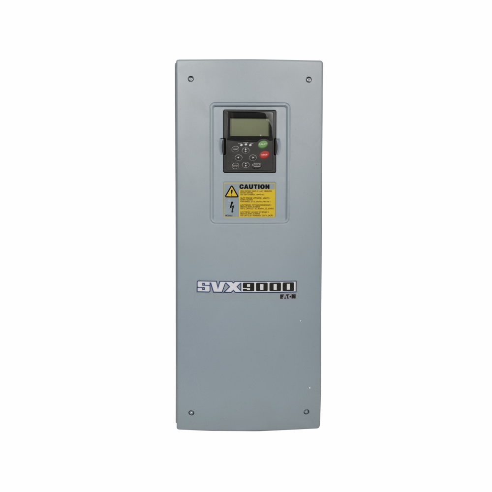 Product image for Cutler-Hammer SVX040A1-4A1N1 SVX adjustable frequency drive, 40HP, NEMA Type 1/IP21, 480V, FR7, Three-phase, EMC H, Standard Software, A/N keypad, No brake chopper, Standard boards
