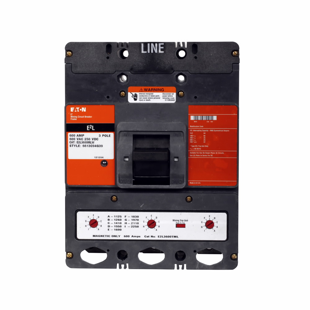 Product image for ETN E2L3600MXWU66 3P 600A 600VAC MN