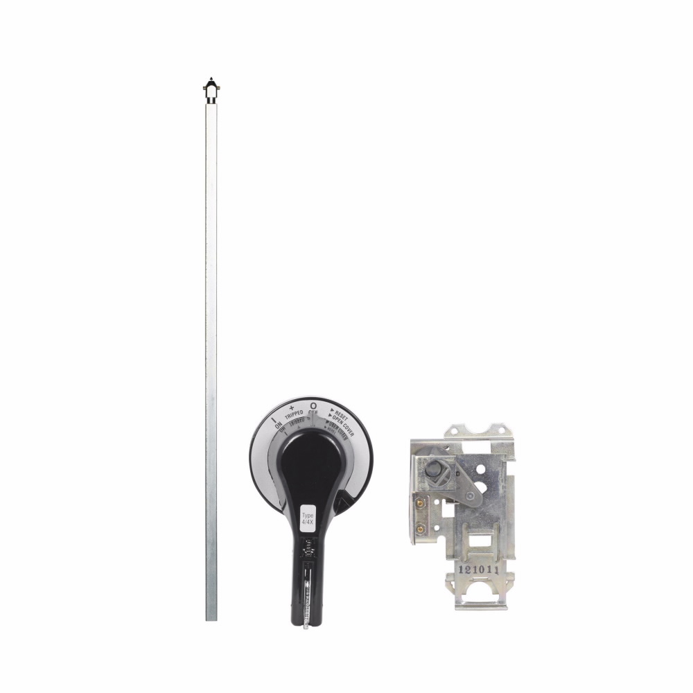 Product image for Cutler-Hammer HM1R24X molded case circuit breaker accessory handle mechanism, Through-the-door handle mechanism, F-Frame, Rotary, Series C, Load, 24 in