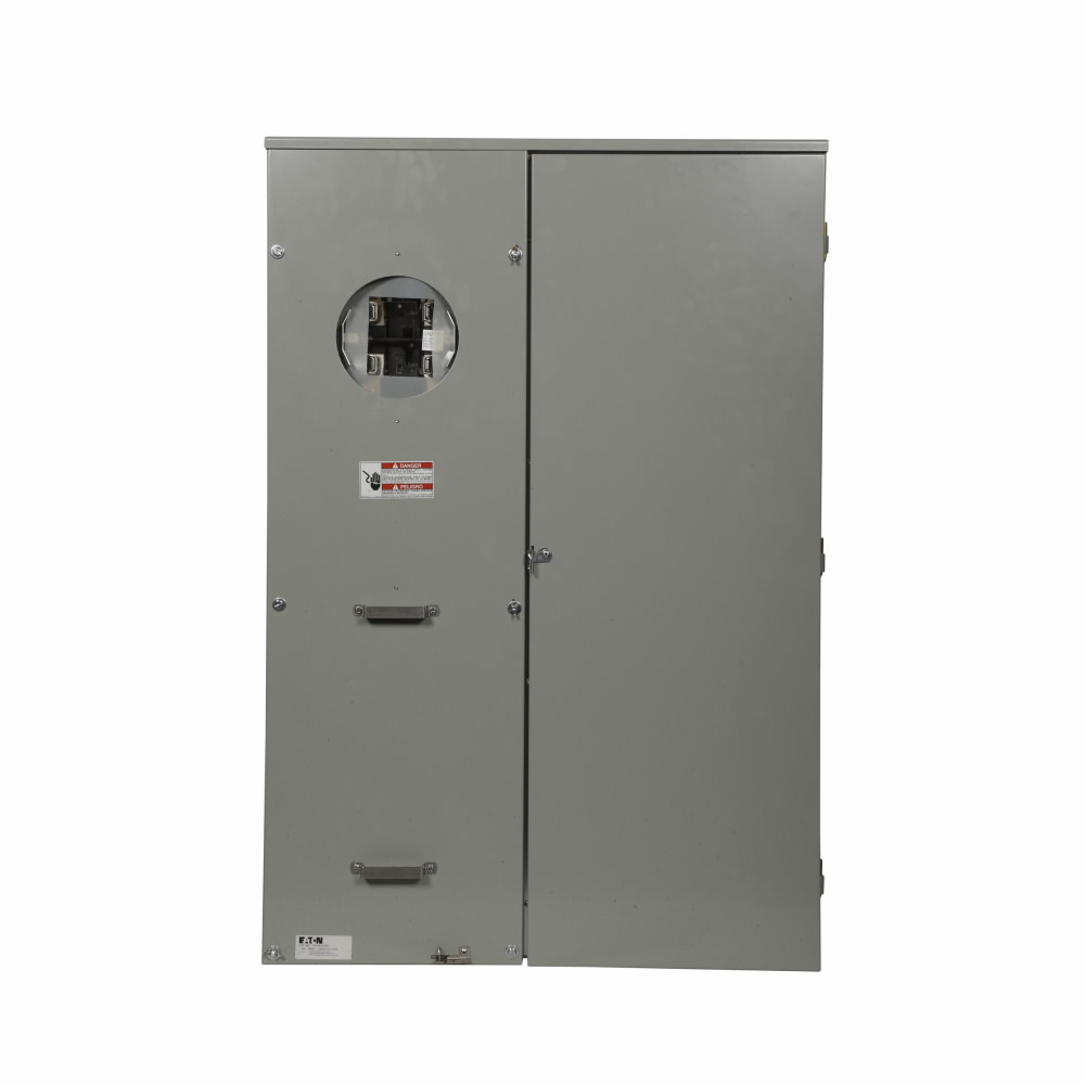 Product image for Cutler-Hammer HP816P400BSL 400 Amp Surface Mount Ringless Meter Breaker House Panel