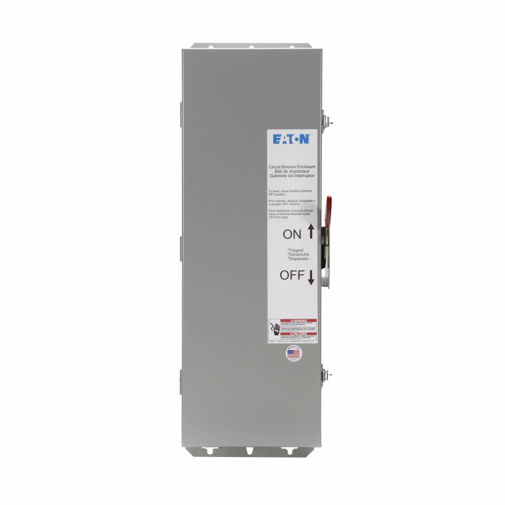 Product image for Cutler-Hammer JFDN225 Series C Circuit breaker enclosure, NEMA 12, Surface mount, Without knockouts, Used with FD/FDB/HFD/FDC/ED/EDH/EDC circuit breakers