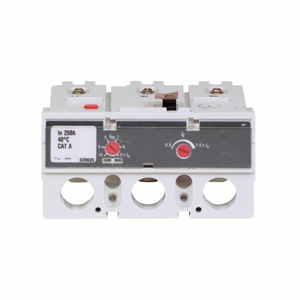 Product image for Cutler-Hammer JT3250T molded case circuit breaker accessory trip unit, Trip unit, Trip unit thermal-magnetic, 250 A, Three-pole, Fixed thermal, adjustable magnetic, JT, Frame J-K, Series C