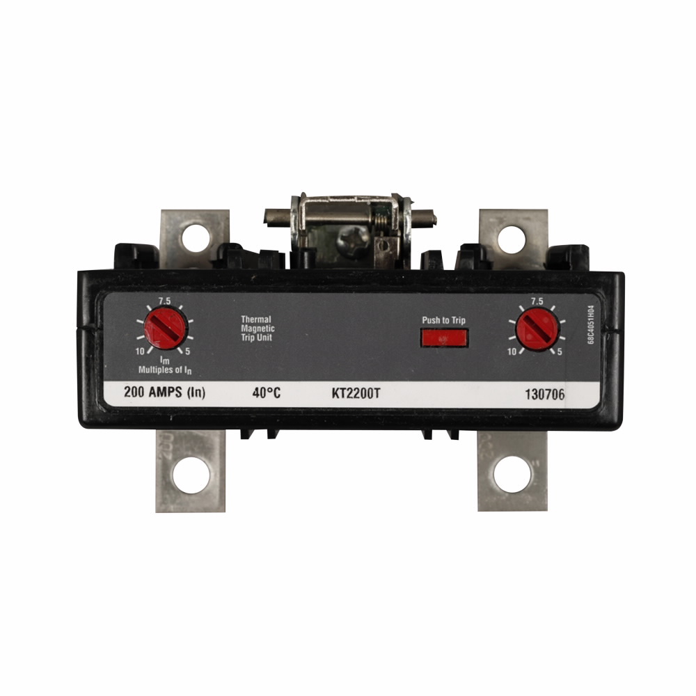 Product image for Cutler-Hammer KT2400T molded case circuit breaker accessory trip unit, Trip unit, 400 A, Two-pole, Thermal magnetic, Frame K, Series C
