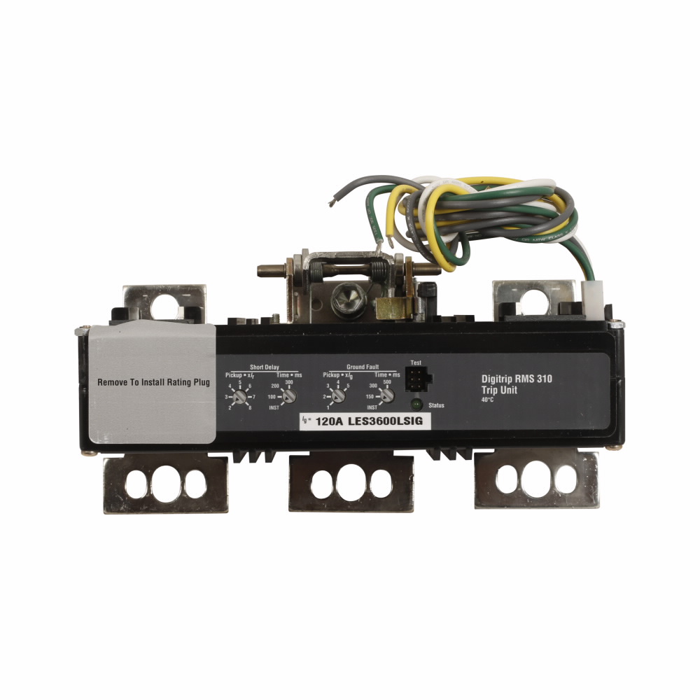 Product image for Cutler-Hammer LES3600LSI molded case circuit breaker accessory trip unit, Trip unit, 600 A, Three-pole, LSI, Frame J-K, Series C