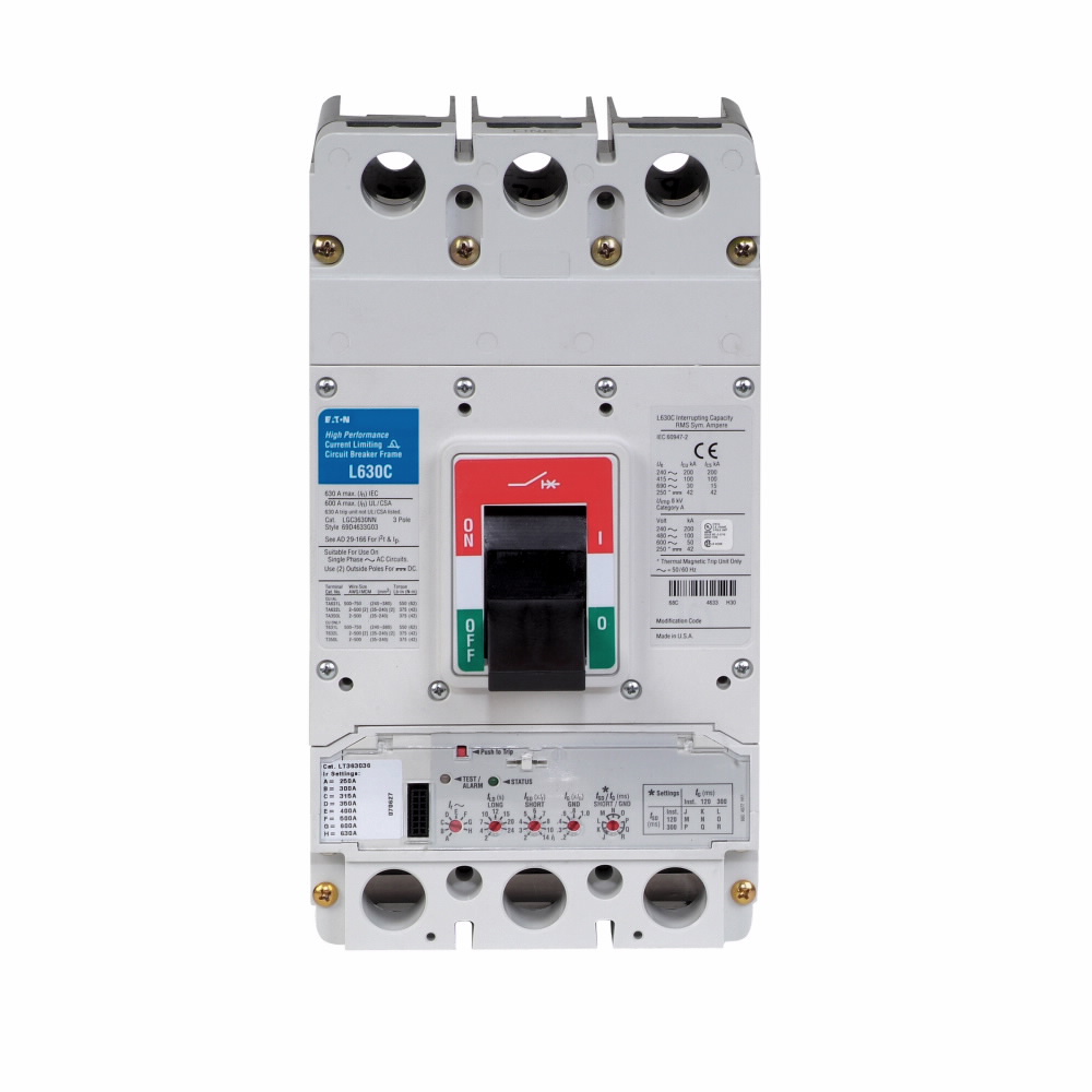 Product image for ETN LGE360033G LGE 3 Pole, 600A LS