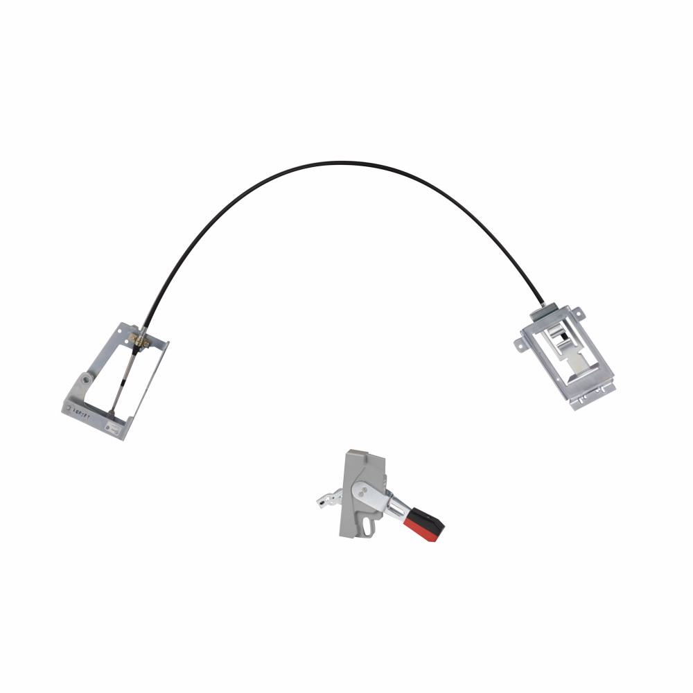 Product image for Cutler-Hammer LHMFS04 molded case circuit breaker accessory handle mechanism, Flex shaft flange-mounted handle mechanism, LG-Frame, Series G, 4 ft