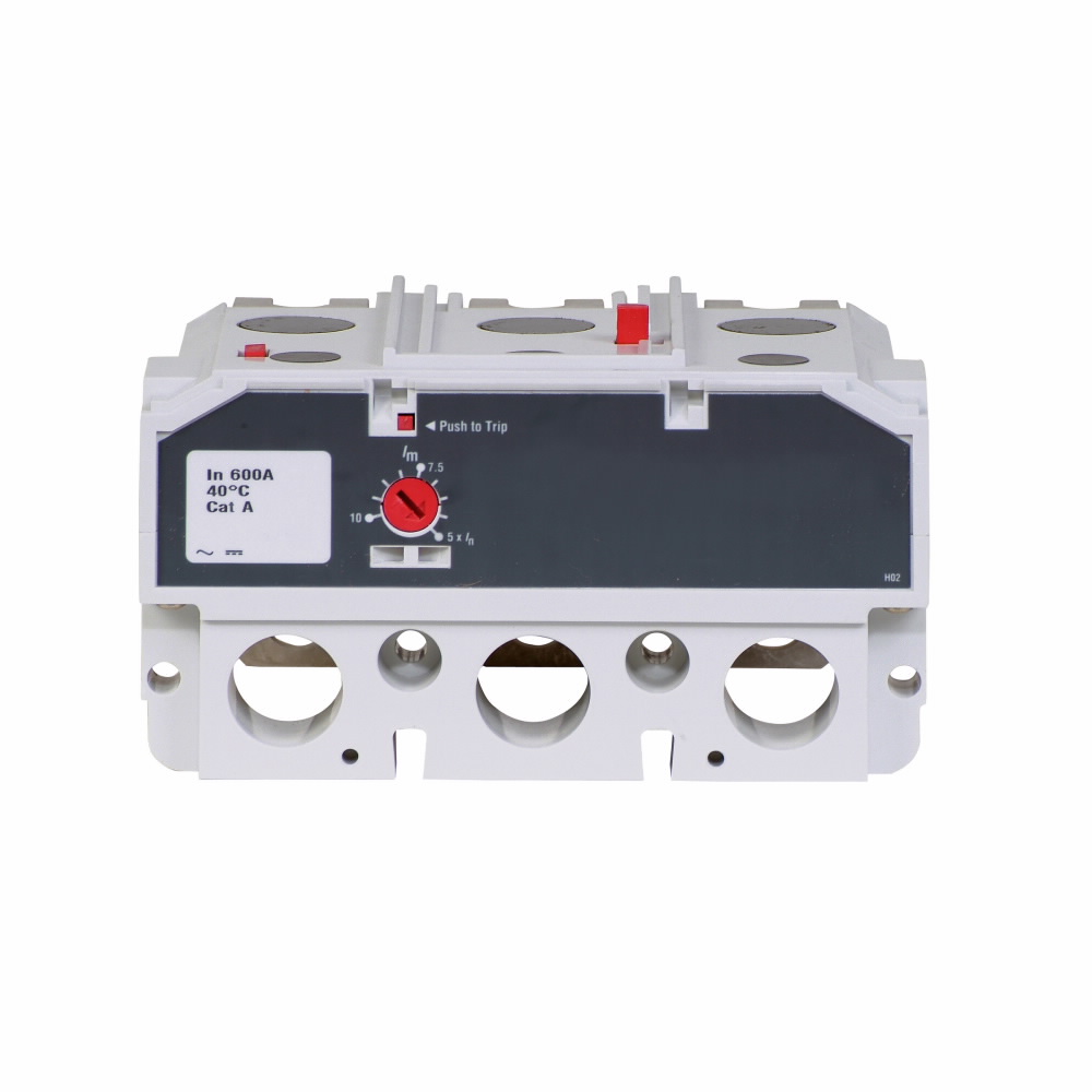 Product image for Cutler-Hammer LT3600FA molded case circuit breaker accessory trip unit, Trip unit, 600 A, Three-pole, Fixed thermal, adjustable magnetic, LT, Frame J-K, Series G