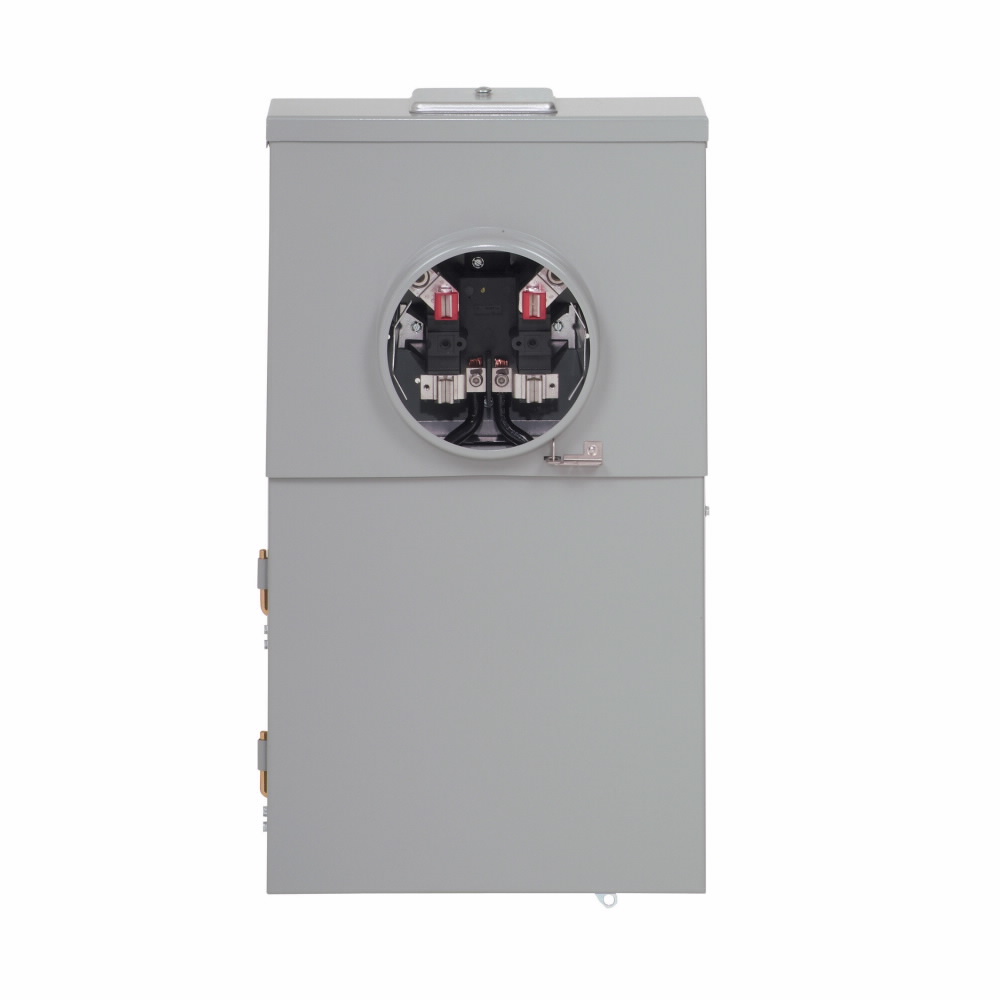 Product image for Cutler-Hammer MB1212L200BTS 120/240 VAC 200 Amp 1-Phase 3-Wire 1 Inch NEMA 3R Surface Mount Residential Meter Breaker