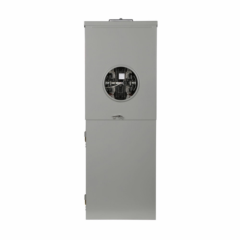 Product image for Cutler-Hammer MBX816B150BTS resi meter breaker, All-in-ones, 150A, Aluminum, NEMA 3R, Bottom and top, #6-350 kcm22 kAIC, #6-350 kcmCSR, Surface mounting, 16, Four-jaw, 1, 8, Single-phase, Ringless, Blac