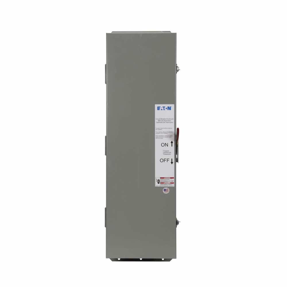 Product image for Cutler-Hammer RJDN250 Circuit Breaker Enclosure, 125-250A, Series C, NEMA 3R, JD, JDB, HJD, JDC, Surface
