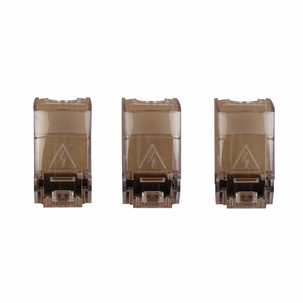 Product image for Cutler-Hammer TSR9L3 rotary disconnect terminal shroud,Line or load side,Terminal shroud,200A,L-Frame,Three-pole,Terminal shrouds,R9