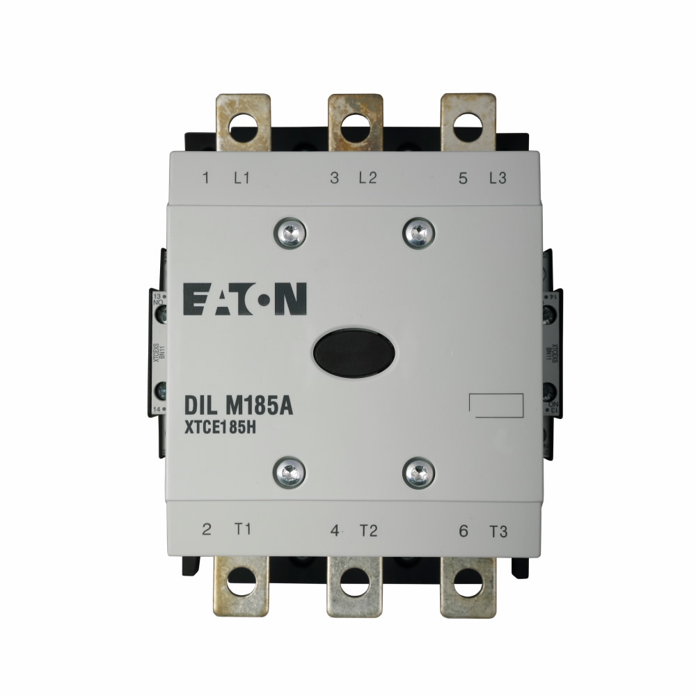 Product image for Cutler-Hammer XTCE225H22A XT IEC contactor, 225A, 100 Vac 50 Hz, 120 Vac 60 Hz, 2NO-2NC, 225A, Frame H, 140 mm, 50-60 Hz, 50, 75, 150, 200 hp (3PH @200, 240, 480, 600 V), Three-pole, Non-reversing, , Sc