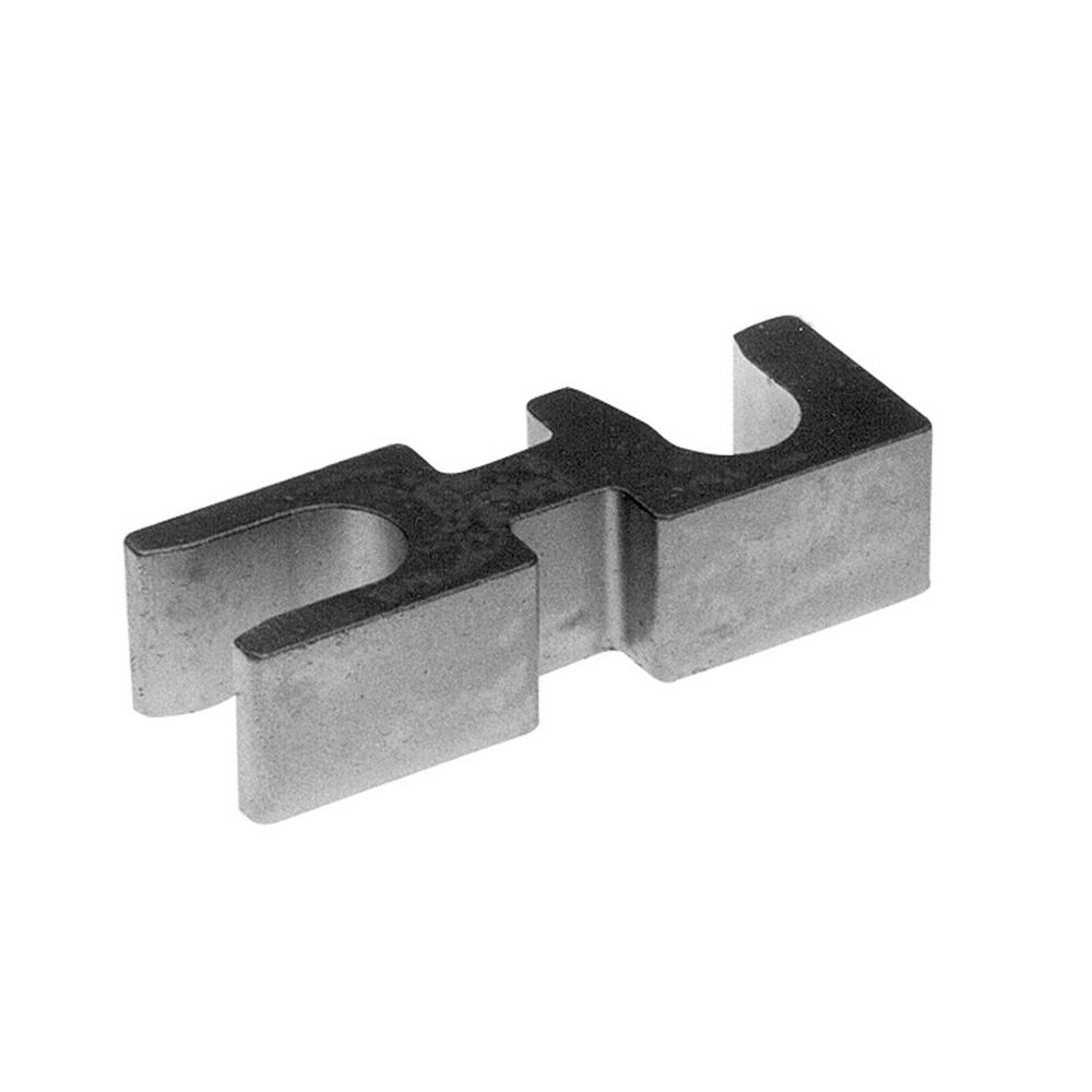 Product image for Burndy ASA800U Copper Stacking Adapter, 2 Slots, 800 kcmil, Al/Cu Rated, Tin Plated