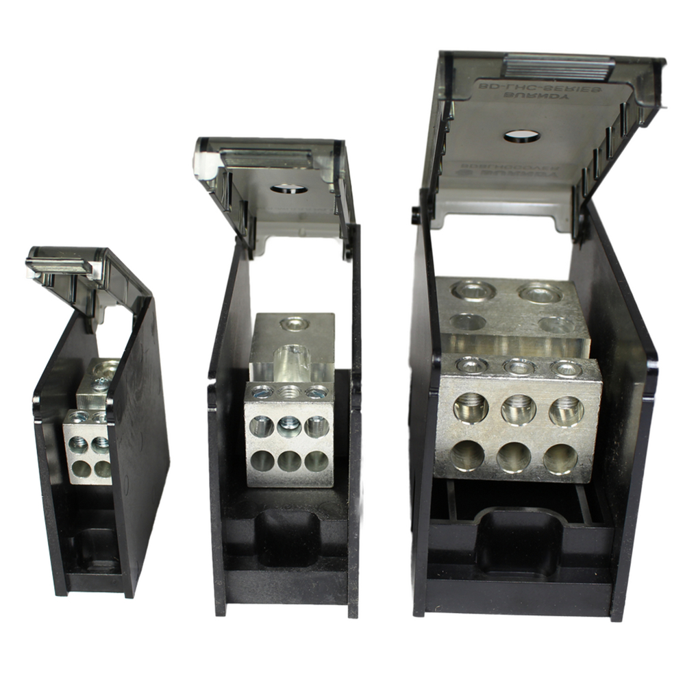 Product image for Burndy BDCSHC142/01 Versipole, AWG 14-2/0 (Run), AWG 14-4 (Tap)