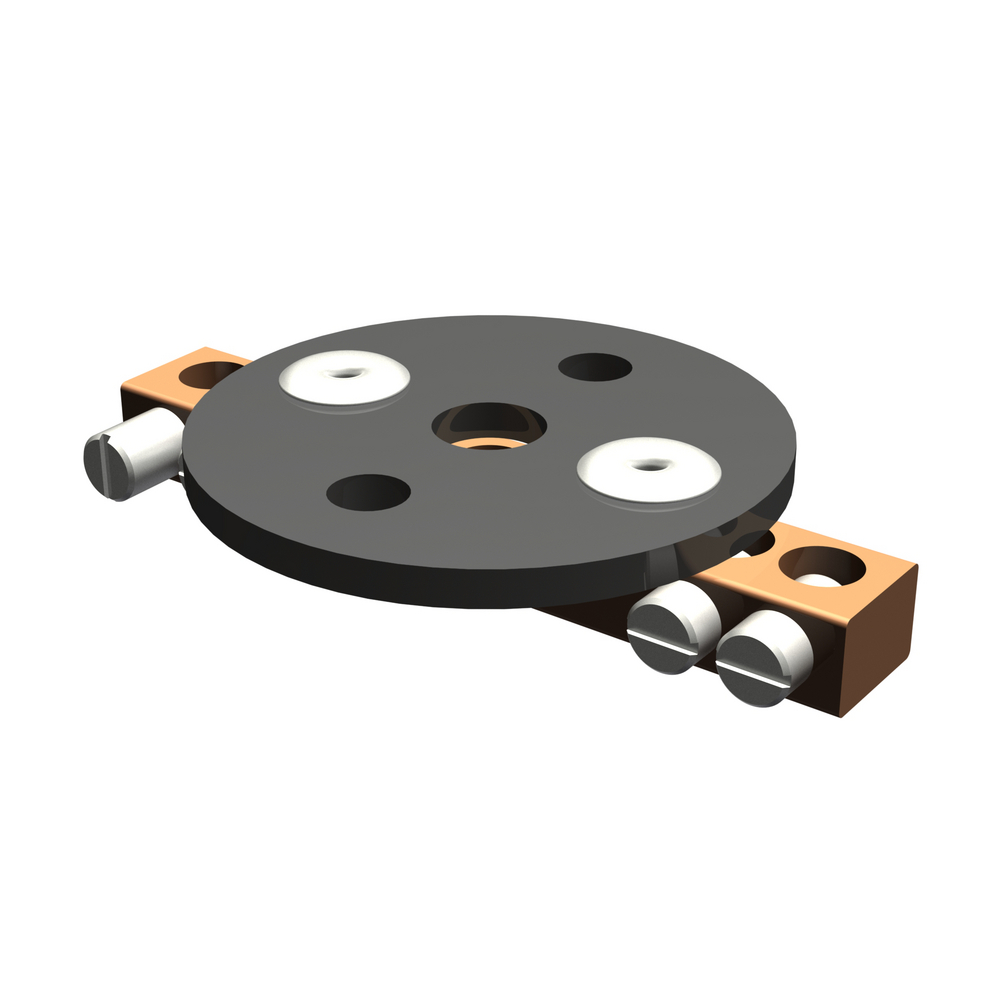 Product image for Burndy BDT1 BONDIT® Intersystem Bonding Connector, #8 - #2 AWG Servit post #14 - #6 AWG Bus Bar, 292 in L, 2 in W