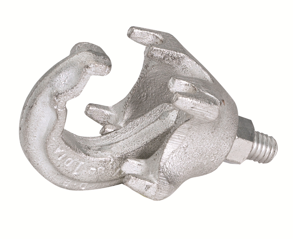 Product image for Burndy GRF4C3 Univeral Grounding Clamp, 1 or 2 Nos of Conductors, 8 AWG-2 AWG, Pedestal Type : 1" (Round), Upto 7/8" (Square), 3/8" Stud