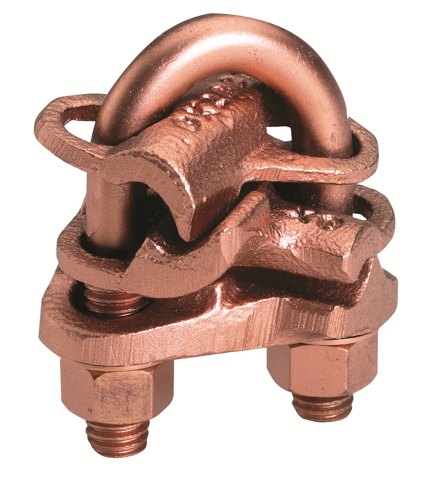 Burndy GX2929 Mechanical Grounding Connector, Cable Cross Connection, 2