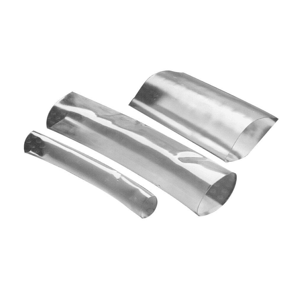 Product image for Burndy HSC12FR250 PVC Clear Heat Shrink Tubing, #1-#4 Code, #4-#6 Flex, 600 V, Fire Retardant
