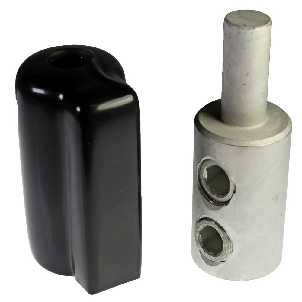 Product image for Burndy KAP750 Mech Pin Adaptor 350-750Mcm Wire Size To 500Mcm Pin Size 1/2" Hex Key