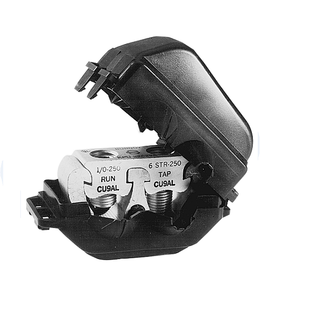 Product image for Burndy KPU34A34AC INSULATED COVER&TAP