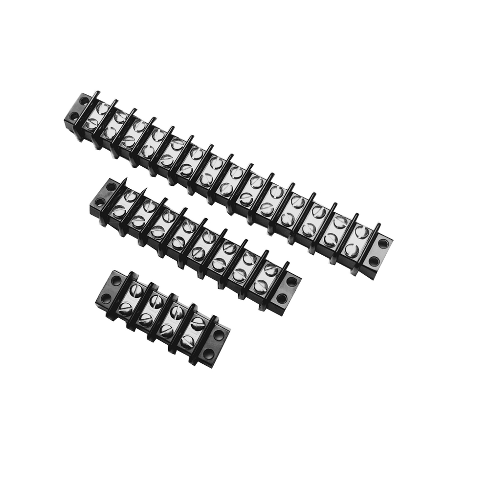 Product image for Burndy RK2262 Terminal Block, 12 Circuits w/ Steel Nickel Plated Screws