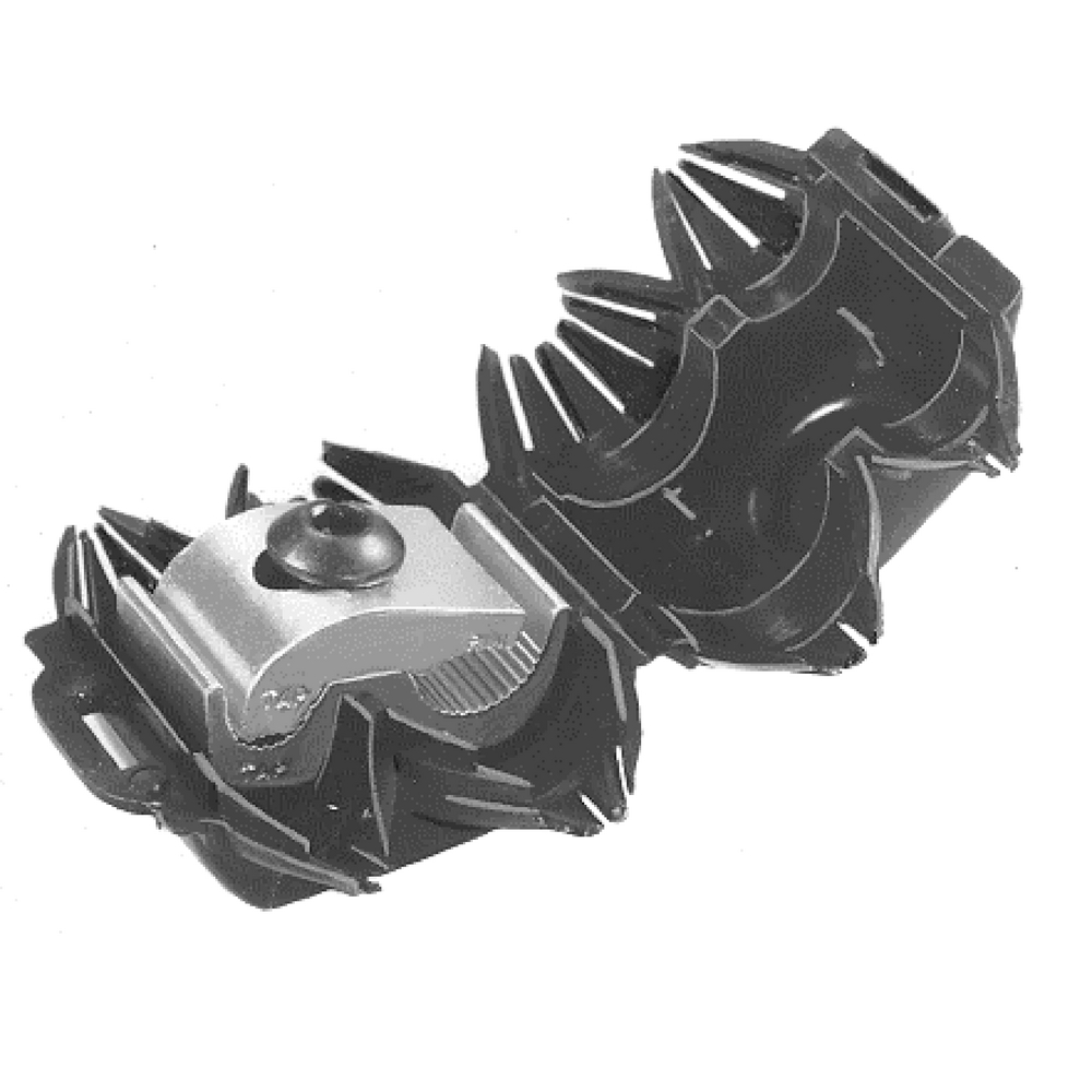 Product image for Burndy UCU28AC Al Riser Tap(Polyethylene Connector Cover), #2-4/0 Str(Al/Cu Cable)(Run), #10 Sol-#2 Str(Al/Cu Cable)(Tap)