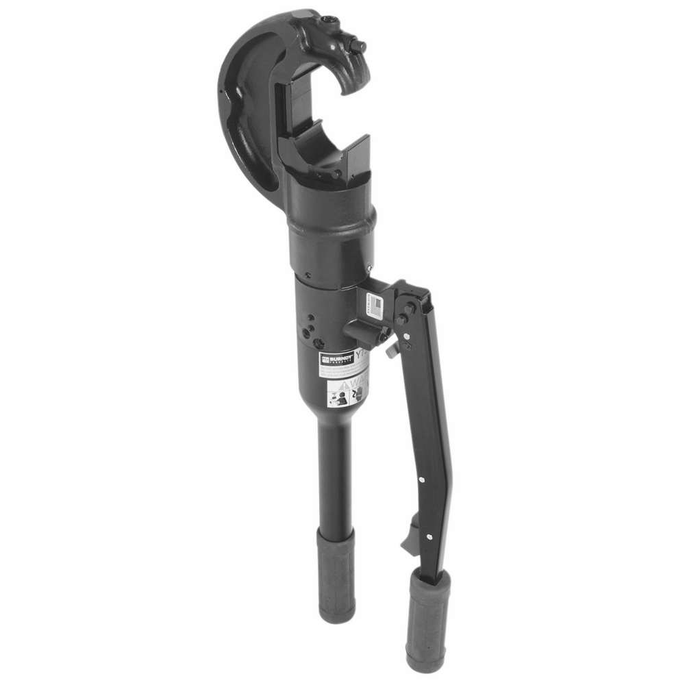 Product image for Burndy Y750HSXT 12T C-Head Crimper, #14-750 kcmil CU, #8-750 kcmil AL, #4-5565 kcmil ACSR