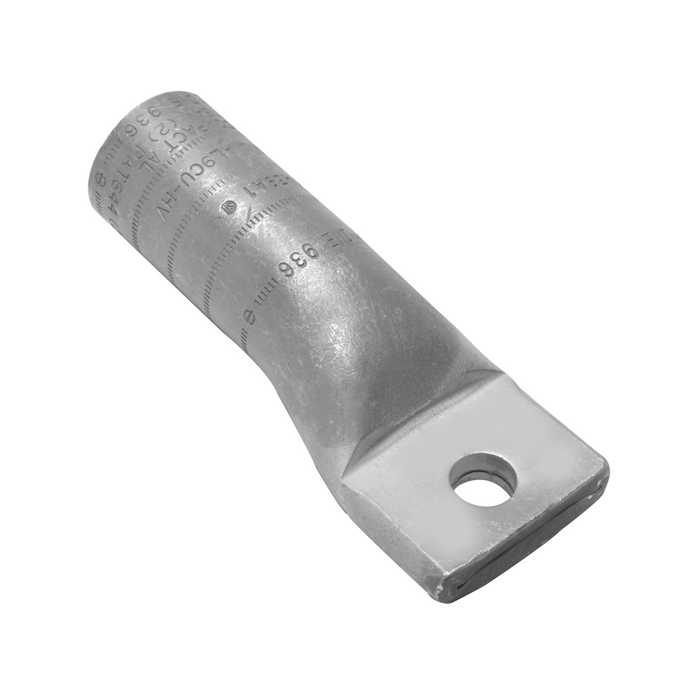 Product image for Burndy YA39A1 AL Terminal, AL9CU, Internal Chamfer, Tin Plated, Prefilled PENETROX™ A13, End Cap, UL/CSA, 90.C, Up to 35kV, Color Code, Die Index