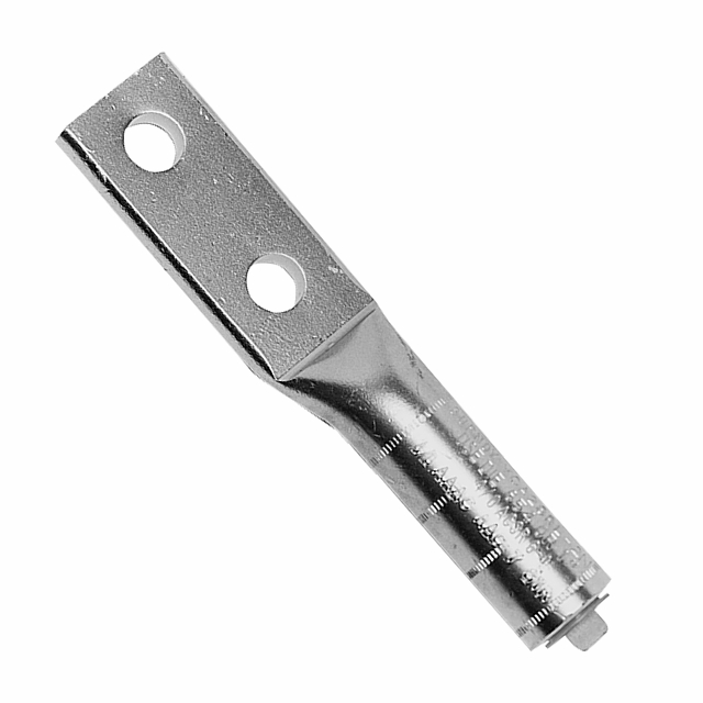 Product image for Burndy YCAK39A2G2 AL compression lug for joining AL and CU cable to transformer and equiptment pads, Prefilled with PENETROX, 696 IN L