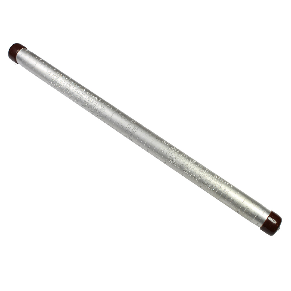Product image for Burndy YDS2RL AL Overhead Compression Splice - Single Sleeve Full Tension, Accommodates: AAC, ACSR and AAC, 10-1/4 IN L