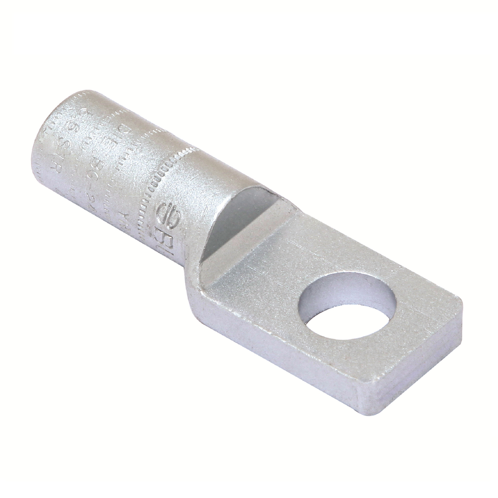 Product image for Burndy YRA28U AL compression lug for joining AL and CU cable to transformer and equiptment pads, Prefilled with PENETROX, Strip Length: 1-1/2"