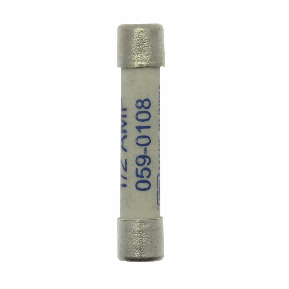 Low Voltage Fuse Link, 0.5A, 33 kAIC, 100 per package, Size 00, Cylindrical fuse, 440V