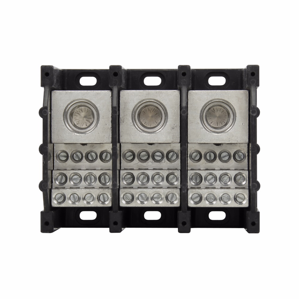 Eaton Bussmann series power distribution block, Power distribution block, Two-pole - 16376-2